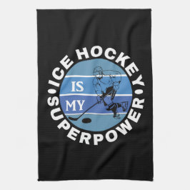 Ice Hockey is mijn Superpower Theedoek