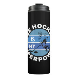 Ice Hockey is mijn Superpower Thermosbeker