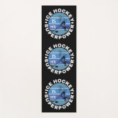 Ice Hockey is mijn Superpower Yogamat (Voorkant)