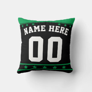 Ice Hockey Jersey Name & Number Sjabloon Pillow Kussen