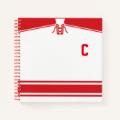 Ice Hockey Jersey Notitieboek (Voorkant)