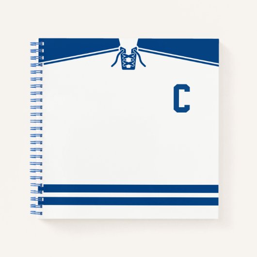  Ice Hockey Jersey Notitieboek (Voorkant)