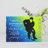 Ice Hockey Kaart (Staand voorkant)