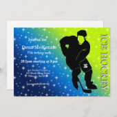 Ice Hockey Kaart (Voorkant / Achterkant)