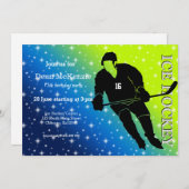 Ice Hockey Kaart (Voorkant / Achterkant)