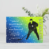 Ice Hockey Kaart (Staand voorkant)