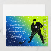 Ice Hockey Kaart (Voorkant / Achterkant)