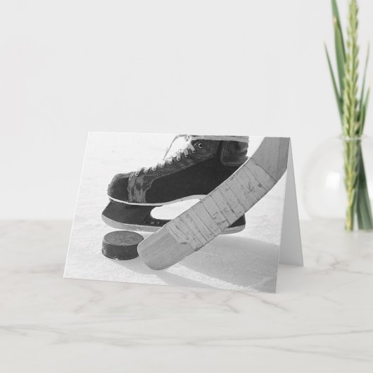 Ice Hockey Kaart (Voorkant)