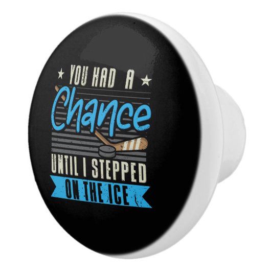 Ice Hockey Keramische Knop (Rechts)