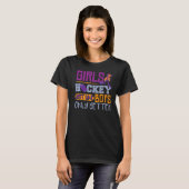 Ice Hockey Kinder T-shirt (Voorkant volledig)