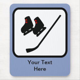  Ice Hockey-Logo Muismat