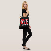 Ice Hockey Love Ice Sports Tote Bag (Op model)