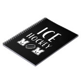 Ice Hockey mama Notitieboek (Linkerzijde)