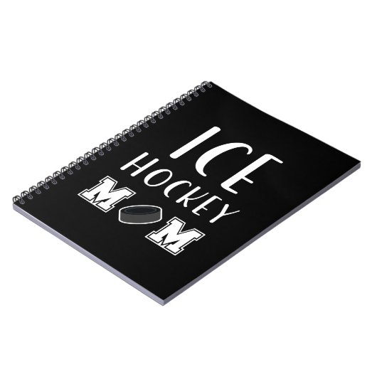 Ice Hockey mama Notitieboek (Linkerzijde)
