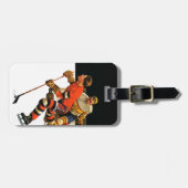 Ice Hockey Match Bagagelabel (Voorkant horizontaal)