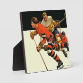 Ice Hockey Match Fotoplaat (Voorkant)