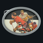 Ice Hockey Match Gesp<br><div class="desc">Artiest: Maurice Bower | Professioneel ijshockeyspel</div>