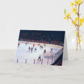  Ice Hockey Match Kaart (Gele Bloem)