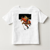 Ice Hockey Match Kinder Shirts (Voorkant)