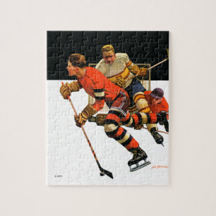 Ice Hockey Match Legpuzzel