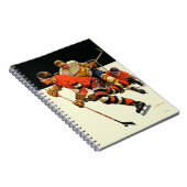 Ice Hockey Match Notitieboek (Rechterzijde)