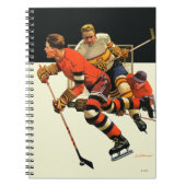 Ice Hockey Match Notitieboek (Voorkant)