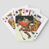 Ice Hockey Match Speelkaarten (Achterkant)