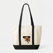 Ice Hockey Match Tote Bag (Voorkant)