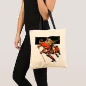 Ice Hockey Match Tote Bag (Voorkant (product))