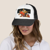 Ice Hockey Match Trucker Pet (In situ)
