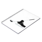 Ice Hockey Notitieboek (Linkerzijde)