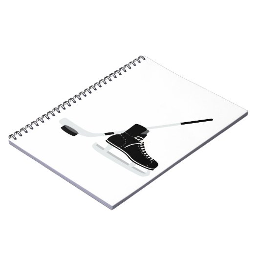 Ice Hockey Notitieboek (Linkerzijde)