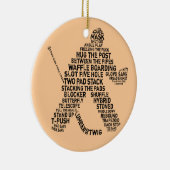 Ice Hockey Ornament (Rechts)