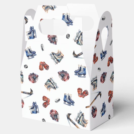 Ice-Hockey Party Favorieten Ice Hockey Dank u Bedankdoosjes (Geopend)