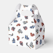 Ice-Hockey Party Favorieten Ice Hockey Dank u Bedankdoosjes (Voorkant Zijde)