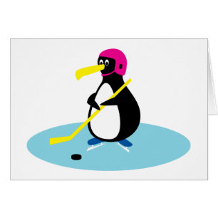 Ice Hockey Penguin