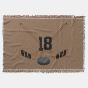 Ice Hockey Personalized Sportbanket Gift Deken