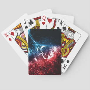Ice Hockey Player Art Deck of Cards Pokerkaarten