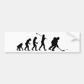 Ice Hockey Player Bumpersticker (Voorkant)