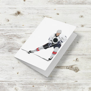 Ice Hockey Player Note-kaarten Kaart