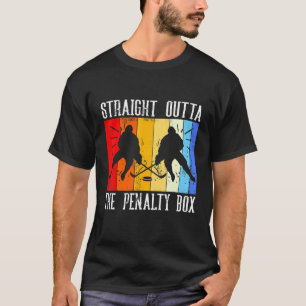 Ice Hockey Player recht buiten het strafrecht T-shirt