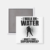 Ice Hockey Player | Sportteam — Cadeauideeën Magneet (Voorkant / Achterkant)