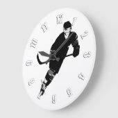 Ice Hockey Player - Winter Sports Grote Klok (Hoek)