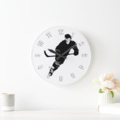 Ice Hockey Player - Winter Sports Grote Klok (Huis)