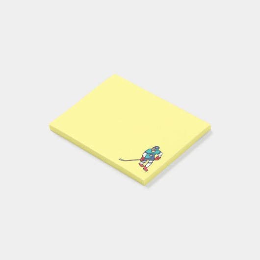 Ice Hockey Post-it® Notes (Schuin)