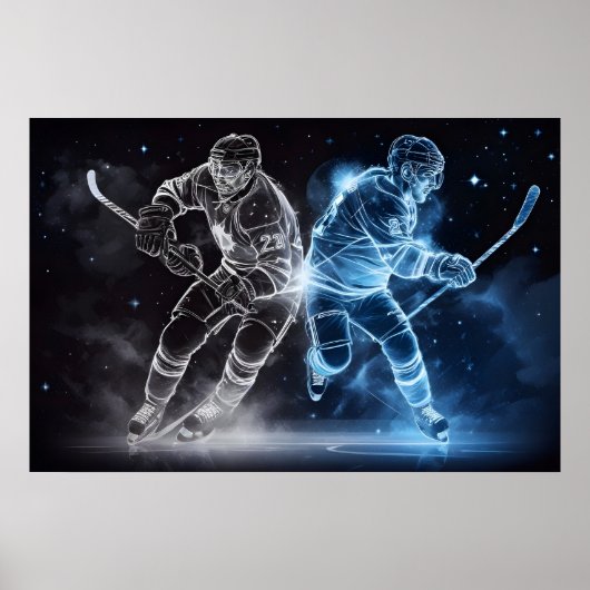 Ice Hockey Poster (Voorkant)