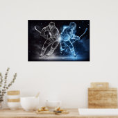 Ice Hockey Poster (Keuken)