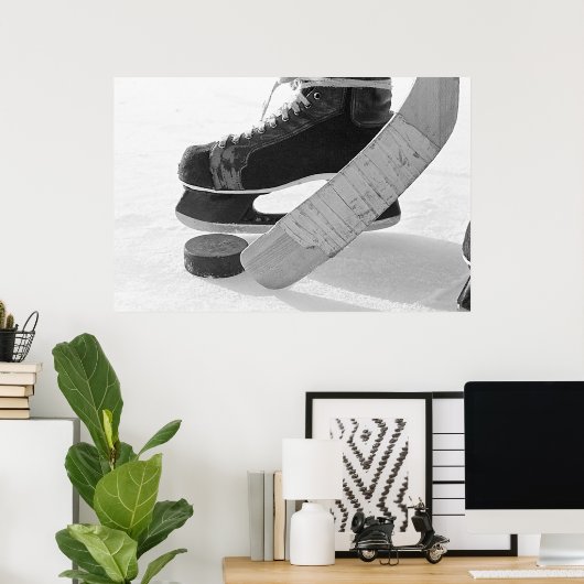 Ice Hockey Poster (Thuiskantoor)