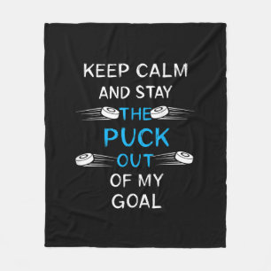 Ice Hockey Puck speelt Ice Hockey Winter Team Spor Fleece Deken