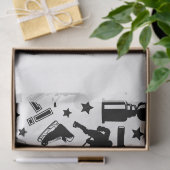 Ice Hockey Pucks Sticks Player Game Goals Sports Tissuepapier (Geschenk)